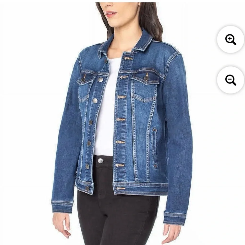 Well Worn Danish Jacket -Women's M
Med Dark Wash - Picture 8 of 9